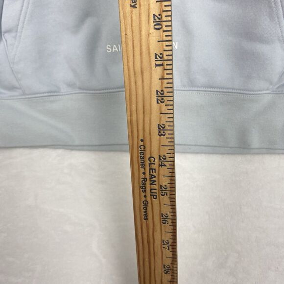 Nike Paris Saint-Germain Sweater Adult Medium Light Blue Logo Hoodie Sweatshirt - Picture 7 of 9